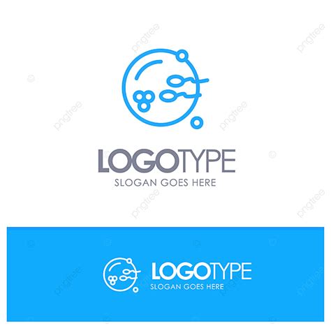 Sex Reproduction Vector Design Images Fertile Procreation Reproduction Sex Blue Outline Logo