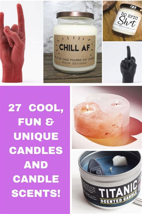 The Coolest Candles & The Most Unique Candle Scents You Need To See ...