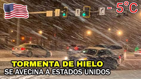 Alerta En Ee Uu Tormenta Invernal Amenaza A MÁs De 50 Millones Se Espera 1 Metro De Nieve