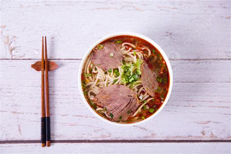 Beef Noodles Lanzhou Ramen Noodles Food Dining Photography Picture