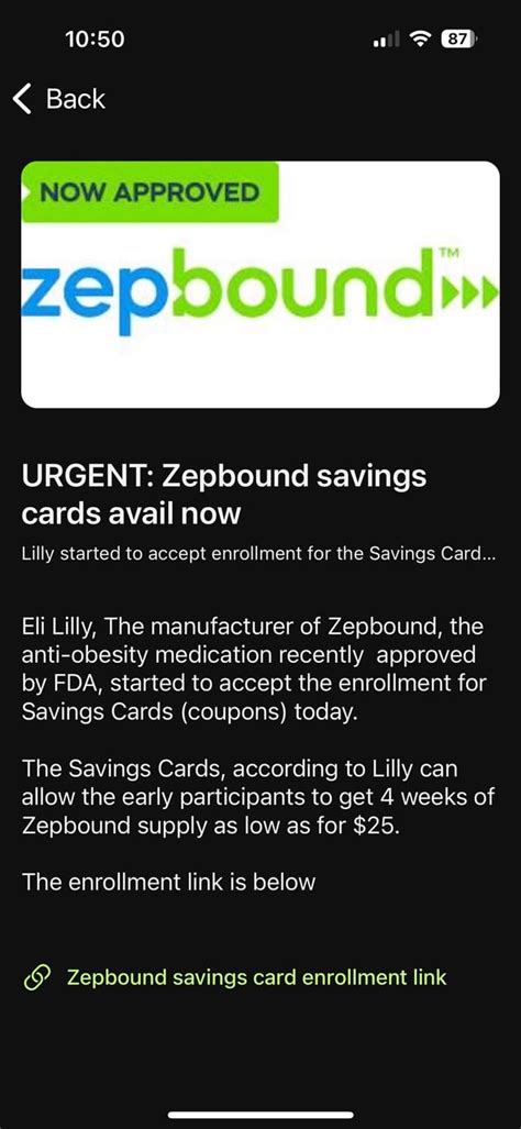 Zepbound Savings Card Live Now R Mounjaro