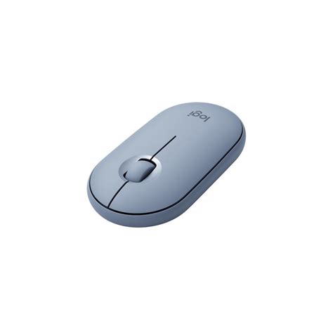 Logitech Pebble M350 Wireless Mouse Blue Grey Emea 12m 910 005719