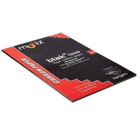 Kangaro Munix Blak Carbon Paper At Rs Pack Carbonic Paper In