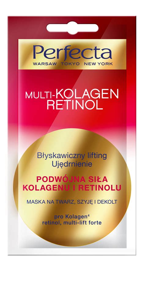 Perfecta Maseczka Multi Kolagen Retinol 8ml 13390859762 Allegro Pl