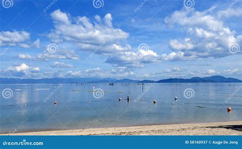 Lake Biwa In Japan Stock Image Image Of Japan Lake 58160937