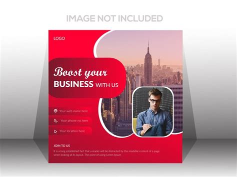 Premium Vector | Corporate poster design