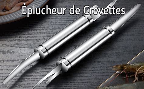 Longhao Pcs Shrimp Line Knife Crevettes Couteau Plucheur De