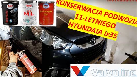 Konserwacja Podwozia Hyundai Ix Rodkami Valvoline Tectyl Ml