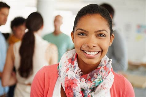 This Team Works As One Closeup Portrait Of An Attractive Young Designer Smiling For The Camera