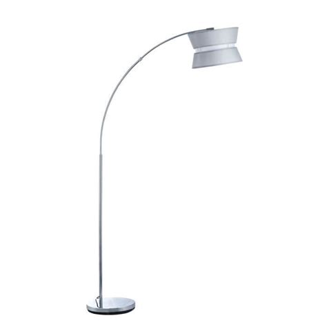 Abat jour de Lampadaire Arc métal E27 60W base marbre diamètre 30 cm