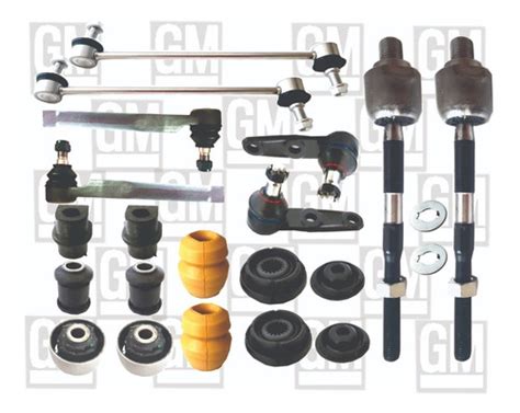 Kit Rotulas Bieletas Terminales Bases Y Bujes Gm Aveo Meses Sin