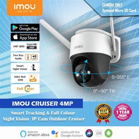 Jual Imou Cruiser Mp Smart Tracking Full Colour Night Vision Ip