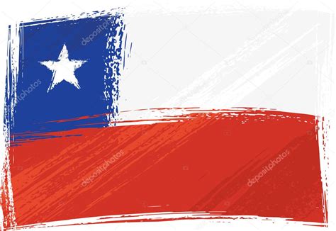 Grunge Chile flag Stock Vector Image by ©oxygen64 #1690309