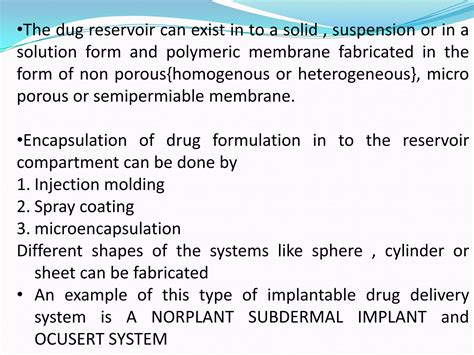 Implantable Drug Delivery System PPT