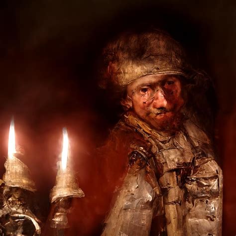 Soldier By Rembrandt Ai Generated Artwork Nightcafe Creator