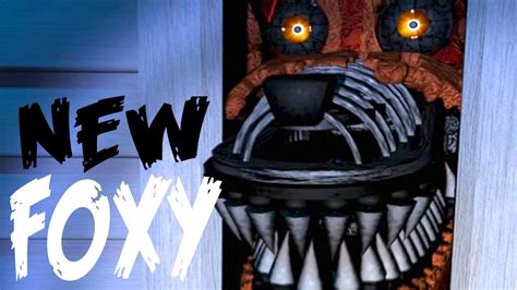 Five Nights At Freddy S New Foxy Jumpscare Youtube