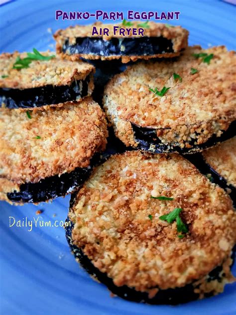 Air Fryer Eggplant Parmesan - Daily Yum