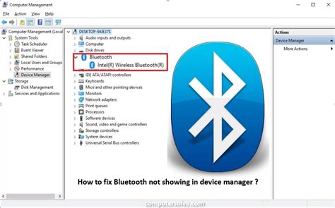 Bluetooth Device Not Showing Up In Device Manager at Eileen Randy blog