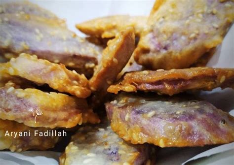 Resep Ubi Ungu Goreng (a la Pisang Goreng Thailand) oleh Nur Afni ...