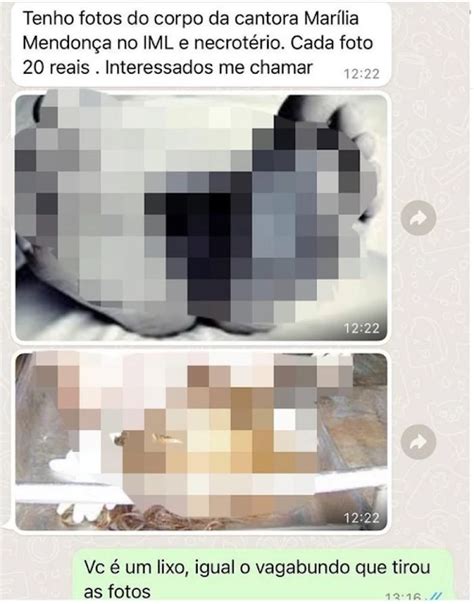 Vazam Fotos De Aut Psia De Mar Lia Mendon A E Fam Lia Faz Apelo N O