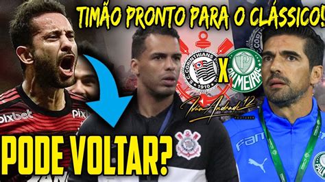 ÉVERTON RIBEIRO PODE VOLTAR TIMÃO DE OLHO EQUIPE DEFINIDA PARA O