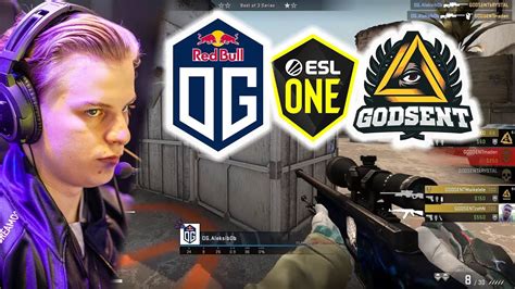 Og Aleksib Vs Godsent Pov Highlights Esl One Rio Closed Qualifier Eu