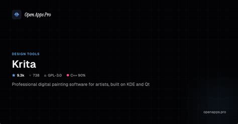krita  open source digital painting software  artists