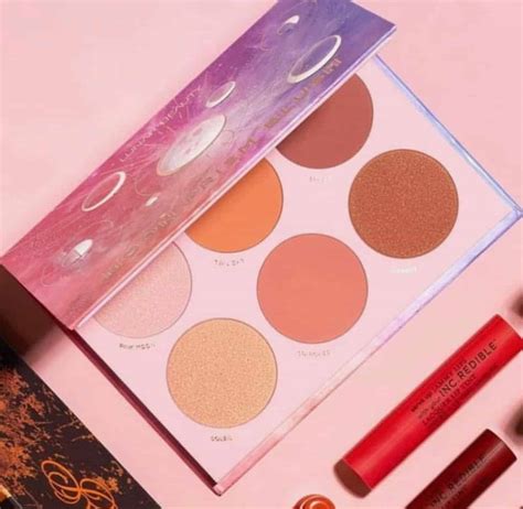 Lunar Beauty Moon Prism Blush Palette Collection Swatches Big Reveal