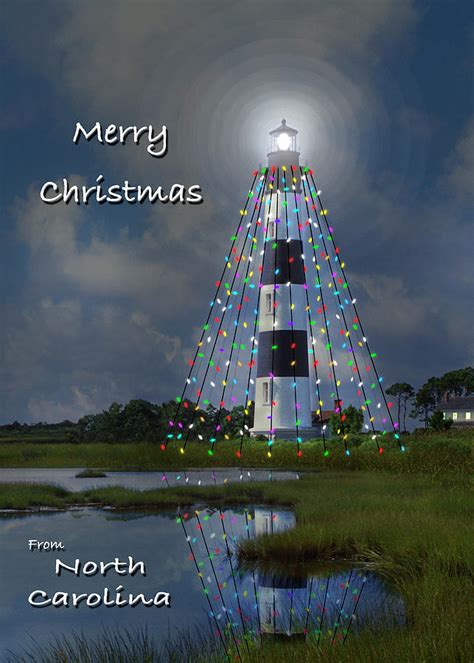 Merry Christmas From North Carolina Photograph By Mike Mcglothlen Fine Art America