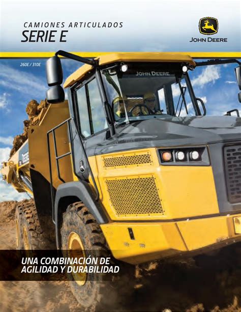 PDF Camiones Articulados Serie E John Deere en fábrica a 2 de