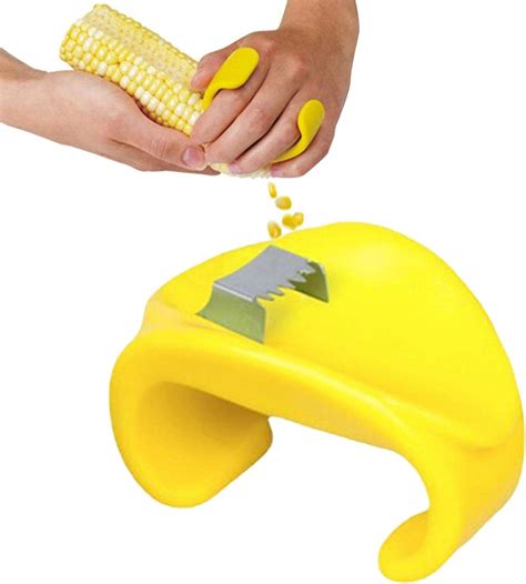 Amazon Peeler For Corn On The Cob Magic Corn Cutter Peeler Corn