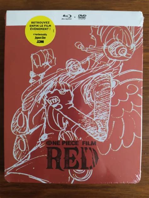 BLU RAY ONE Piece Le Film Red Edition Steelbook EUR 29 90