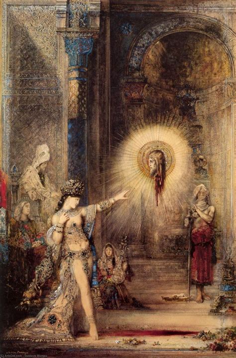 Gustave Moreau A aparição Biblical art Renaissance art Fine art