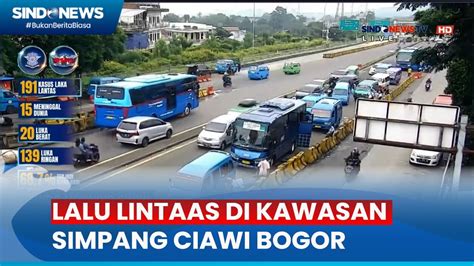 Pantauan Lalu Lintas Di Kawasan Simpang Ciawi Bogor Sindomorningshow