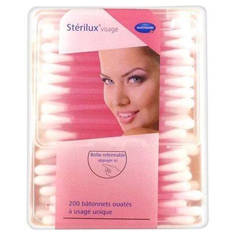 HARTMANN STERILUX COTON TIGE 200 PIECES Paravitalia