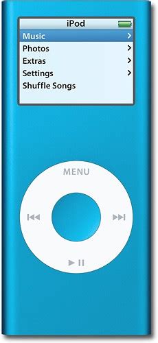 Best Buy Apple Ipod Nano Gb Mp Player Blue Ma Ll A