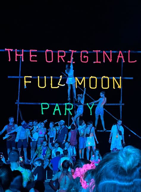 Full moon party in 2023 | Full moon party thailand, Full moon party ...