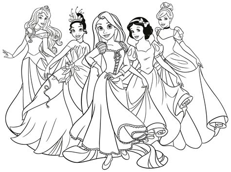 Princesas Da Disney Para Colorir E Imprimir Coloring City