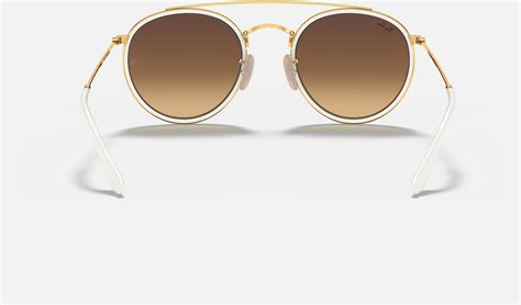 Ray Ban Round Double Bridge Lado Este Sonnenbrillen