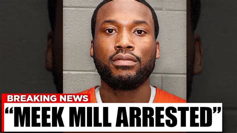 Just Now Meek Mill Arrested In Connection To Diddys Freak Offs Youtube