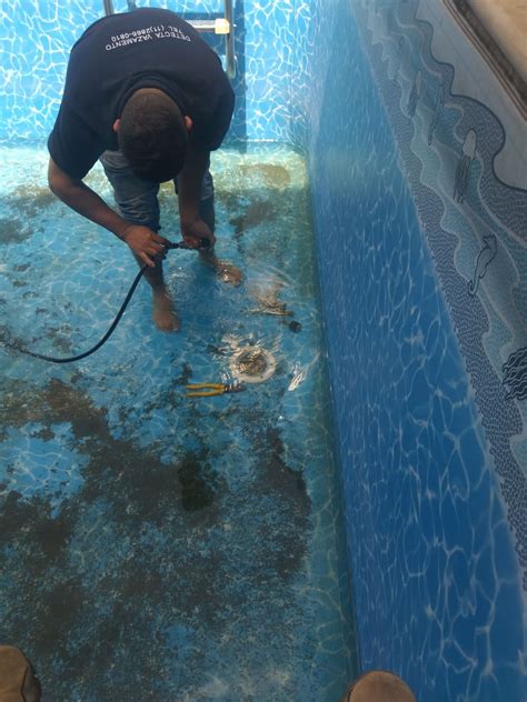 Ca A Vazamentos Em Piscina Na Zona Sul Detecta