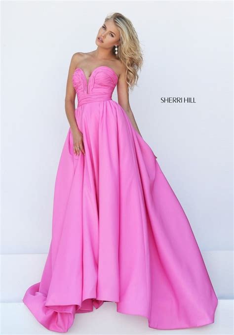 Style 50479 Sherri Hill Prom Dresses Prom Dresses Long Pink Gorgeous Dresses