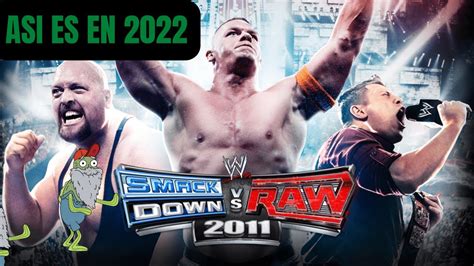 Así era Smackdown vs Raw 2011 en PS3 El Ultimo en Salir YouTube