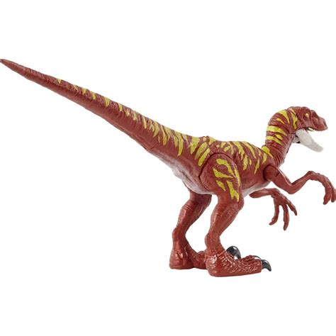 Mattel Jurassic World Savage Strike Velociraptor Βασικές Φιγούρες Δεινοσαύρων Με Σπαστά Μέλη