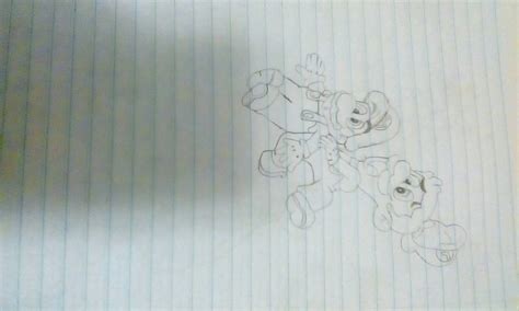 Mario and Luigi Sketch | Mario Amino