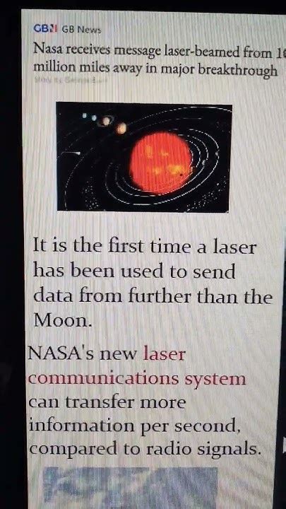 Nasa Received Message 10 Million Miles Away Nasa Has Developed A Fast