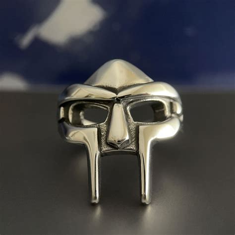 Mf Doom Ring Silver Mf Doom