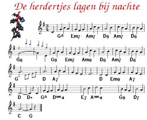 Kerstliederen Kinderliedjes Pianomuziek Bladmuziek