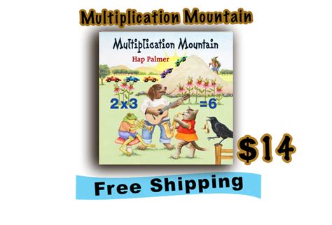 Multiplication Mountain, CD by Hap Palmer