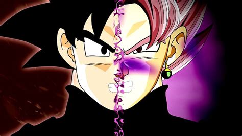 Black Goku Super Saiyan Rose Transformation Fan Animation Zahid Z